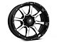 Mammoth High Roller Gloss Black Machined 6-Lug Wheel; 20x10; -24mm Offset (07-13 Sierra 1500)