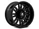 Mammoth Krawler Satin Black 6-Lug Wheel; 17x9; -12mm Offset (07-13 Sierra 1500)