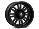 Mammoth Krawler Satin Black 6-Lug Wheel; 17x9; -12mm Offset (07-13 Sierra 1500)