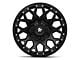 Mammoth Vex Satin Black Machined 6-Lug Wheel; 17x9; -6mm Offset (07-13 Sierra 1500)