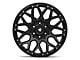 Mammoth Vex Satin Black Machined 6-Lug Wheel; 20x9; -6mm Offset (07-13 Sierra 1500)