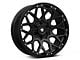 Mammoth Vex Satin Black Machined 6-Lug Wheel; 20x9; -6mm Offset (07-13 Sierra 1500)