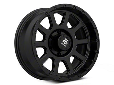 Mammoth 10 Hole Matte Black 6-Lug Wheel; 17x9; -6mm Offset (07-14 Tahoe)