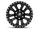 Mammoth 10-Spoke Beadlock Matte Black 6-Lug Wheel; 17x9; -6mm Offset (07-14 Tahoe)