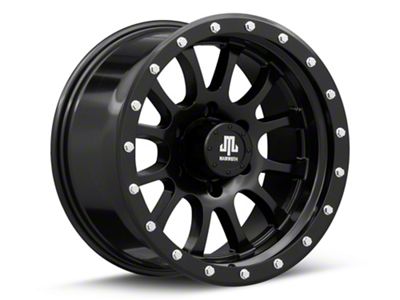 Mammoth 12 Hole Satin Black 6-Lug Wheel; 17x9; -6mm Offset (07-14 Tahoe)