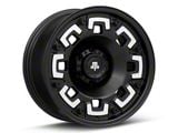 Mammoth Boss Satin Black Machined 6-Lug Wheel; 17x9; -6mm Offset (07-14 Tahoe)