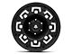 Mammoth Boss Satin Black Machined 6-Lug Wheel; 17x9; -6mm Offset (07-14 Tahoe)