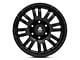 Mammoth Krawler Satin Black 6-Lug Wheel; 17x8; 0mm Offset (07-14 Tahoe)