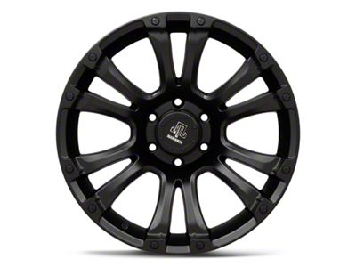 Mammoth Madness Matte Black 6-Lug Wheel; 20x9; -6mm Offset (07-14 Tahoe)