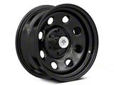 Mammoth 8-Hole Gloss Black 6-Lug Wheel; 17x8; -6mm Offset (07-14 Yukon)