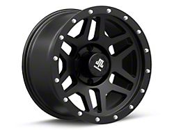 Mammoth Split 6 Beadlock Matte Black 6-Lug Wheel; 17x9; -6mm Offset (07-14 Yukon)