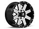 Mammoth Deep Roller Gloss Black Machined 6-Lug Wheel; 17x9; 18mm Offset (09-14 F-150)