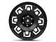 Mammoth Boss Satin Black Machined 6-Lug Wheel; 20x9; -6mm Offset (14-18 Silverado 1500)