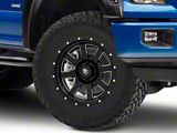 Mammoth Horde Beadlock Gloss Black Machined 6-Lug Wheel; 18x10; -24mm Offset (15-20 F-150)