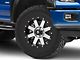 Mammoth Deep Roller Gloss Black Machined 6-Lug Wheel; 17x9; 18mm Offset (15-20 F-150)