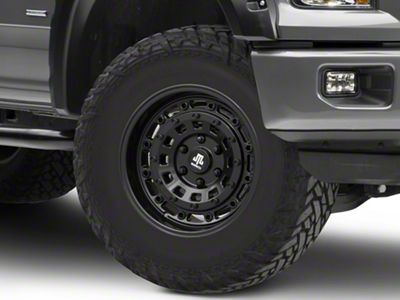 Mammoth Roadblock Satin Black 6-Lug Wheel; 17x9.5; 12mm Offset (15-20 F-150)