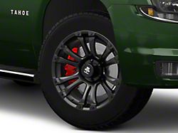 Mammoth Madness Matte Black 6-Lug Wheel; 20x9; -6mm Offset (15-20 Tahoe)