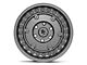 Mammoth Militant Charcoal Wheel; 17x9.5; -18mm Offset (15-20 Tahoe)