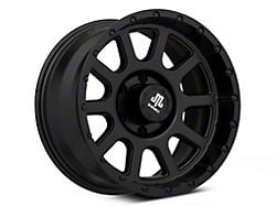 Mammoth 10 Hole Matte Black 6-Lug Wheel; 17x9; -6mm Offset (15-20 Yukon)