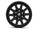 Mammoth 10 Hole Matte Black 6-Lug Wheel; 17x9; -6mm Offset (15-20 Yukon)