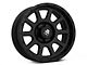 Mammoth 10 Hole Matte Black 6-Lug Wheel; 17x9; -6mm Offset (15-20 Yukon)