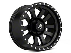 Mammoth 10-Spoke Beadlock Matte Black 6-Lug Wheel; 17x9; -6mm Offset (15-20 Yukon)