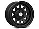 Mammoth D Window Matte Black 6-Lug Wheel; 17x9; -6mm Offset (15-20 Yukon)