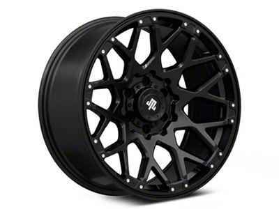 Mammoth Vex Satin Black Machined 6-Lug Wheel; 20x9; -6mm Offset (15-20 Yukon)