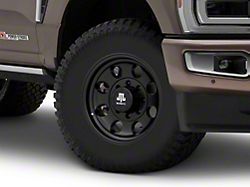 Mammoth HD 8 Aluminum Matte Black 8-Lug Wheel; 17x9; -6mm Offset (23-25 F-250 Super Duty)