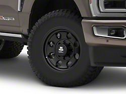 Mammoth HD 8 Aluminum Matte Black 8-Lug Wheel; 17x9; -6mm Offset (23-25 F-350 Super Duty SRW)