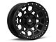 Mammoth Hunter Satin Black 6-Lug Wheel; 17x9; 0mm Offset (2024 Ranger)