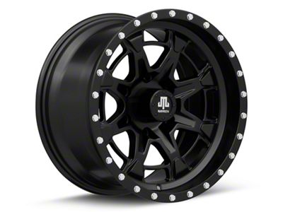 Mammoth Split 16 Satin Black 6-Lug Wheel; 17x9; -12mm Offset (2024 Ranger)