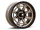 Mammoth Split 16 Satin Bronze 6-Lug Wheel; 17x9; -12mm Offset (2024 Ranger)