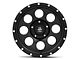 Mammoth 8 Aluminum Beadlock Satin Black 5-Lug Wheel; 17x9; -6mm Offset (94-01 RAM 1500)