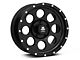 Mammoth 8 Aluminum Beadlock Satin Black 5-Lug Wheel; 17x9; -6mm Offset (94-01 RAM 1500)