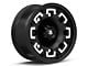 Mammoth Boss Satin Black Machined 5-Lug Wheel; 17x9; -6mm Offset (94-01 RAM 1500)