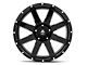 Mammoth Horde Beadlock Gloss Black Machined 5-Lug Wheel; 20x10; -24mm Offset (94-01 RAM 1500)