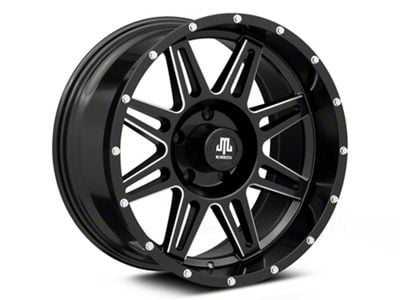 Mammoth TR8 Satin Black 5-Lug Wheel; 20x10; -12mm Offset (94-01 RAM 1500)