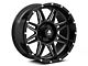 Mammoth TR8 Satin Black 5-Lug Wheel; 20x10; -12mm Offset (94-01 RAM 1500)