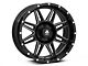 Mammoth TR8 Satin Black 5-Lug Wheel; 20x10; -12mm Offset (94-01 RAM 1500)