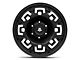 Mammoth Boss Satin Black Machined 6-Lug Wheel; 17x9; -6mm Offset (99-06 Sierra 1500)
