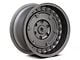 Mammoth Militant Charcoal Wheel; 17x9.5; -18mm Offset (99-06 Sierra 1500)