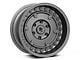 Mammoth Militant Charcoal Wheel; 17x9.5; -18mm Offset (99-06 Sierra 1500)