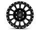 Mammoth 12-Hole Satin Black 6-Lug Wheel; 17x8.5; 0mm Offset (99-06 Silverado 1500)