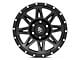 Mammoth Split 8 6-Lug Wheel Satin Black; 17x9; -6mm Offset (23-25 Canyon)