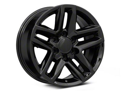 Mammoth Trail Boss Style Black 6-Lug Wheel; 18x8.5; 26mm Offset (23-25 Canyon)