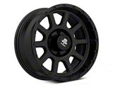 Mammoth 10 Hole Matte Black 6-Lug Wheel; 17x9; -6mm Offset (23-25 Colorado)