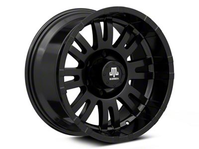 Mammoth Krawler Satin Black 6-Lug Wheel; 17x9; -12mm Offset (23-25 Colorado)