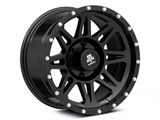 Mammoth Split 8 6-Lug Wheel Satin Black; 17x9; -6mm Offset (23-25 Colorado)