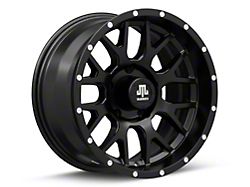 Mammoth Beadlock Mesh Matte Black 5-Lug Wheel; 17x9; -6mm Offset (05-11 Dakota)